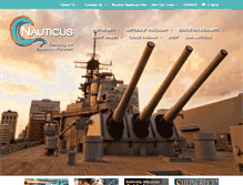 Tablet Screenshot of nauticus.org